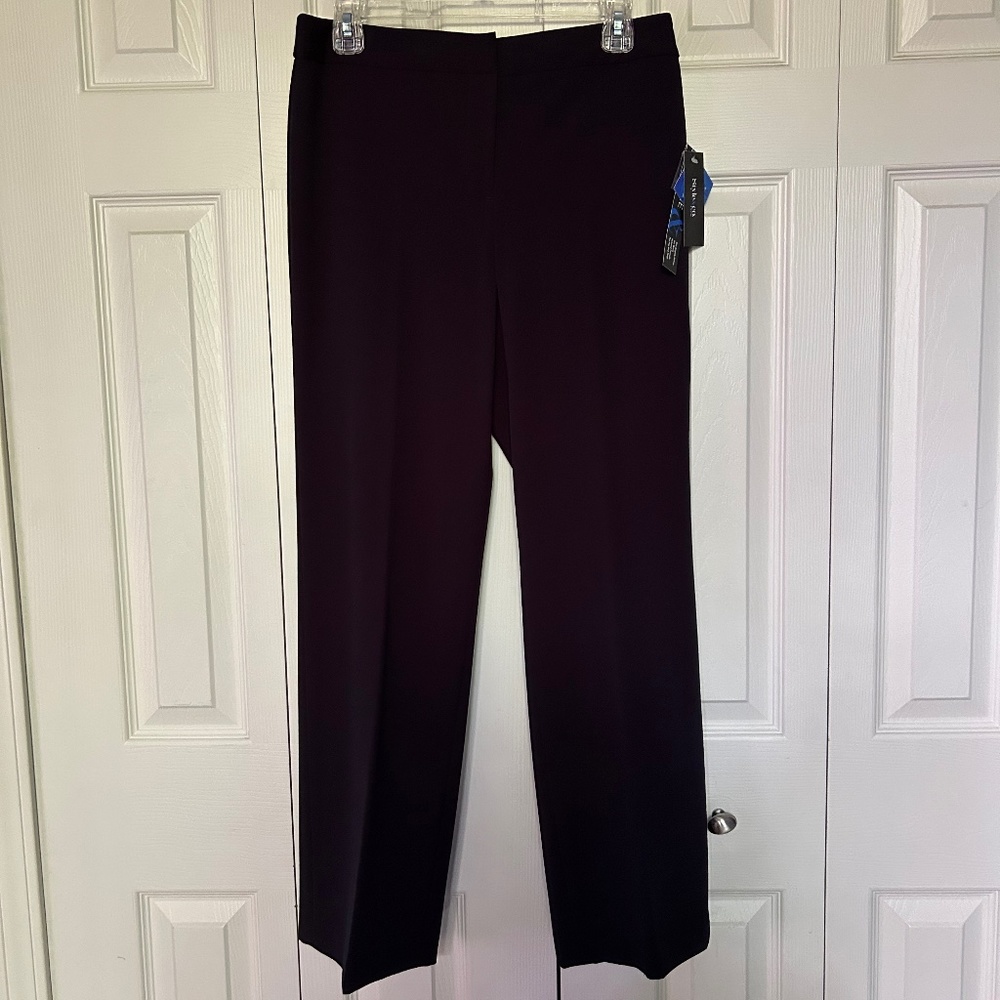 Style and Co Navy Blue Dress Pants Womens Size 8P